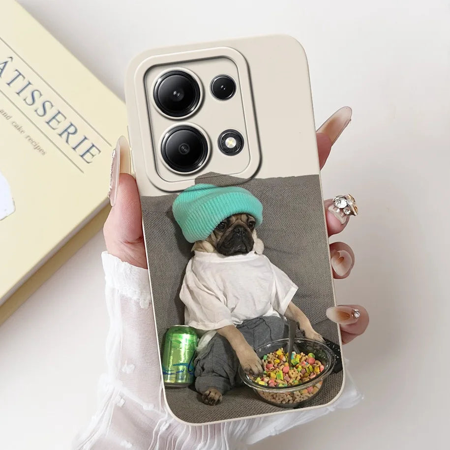 For Xiaomi Poco M6 Pro 4G Case 2024 Cute Rabbit Panda Shockproof Silicone Soft Matte Phone Cases For Xiomi Poco M6 Pro 4G Fundas