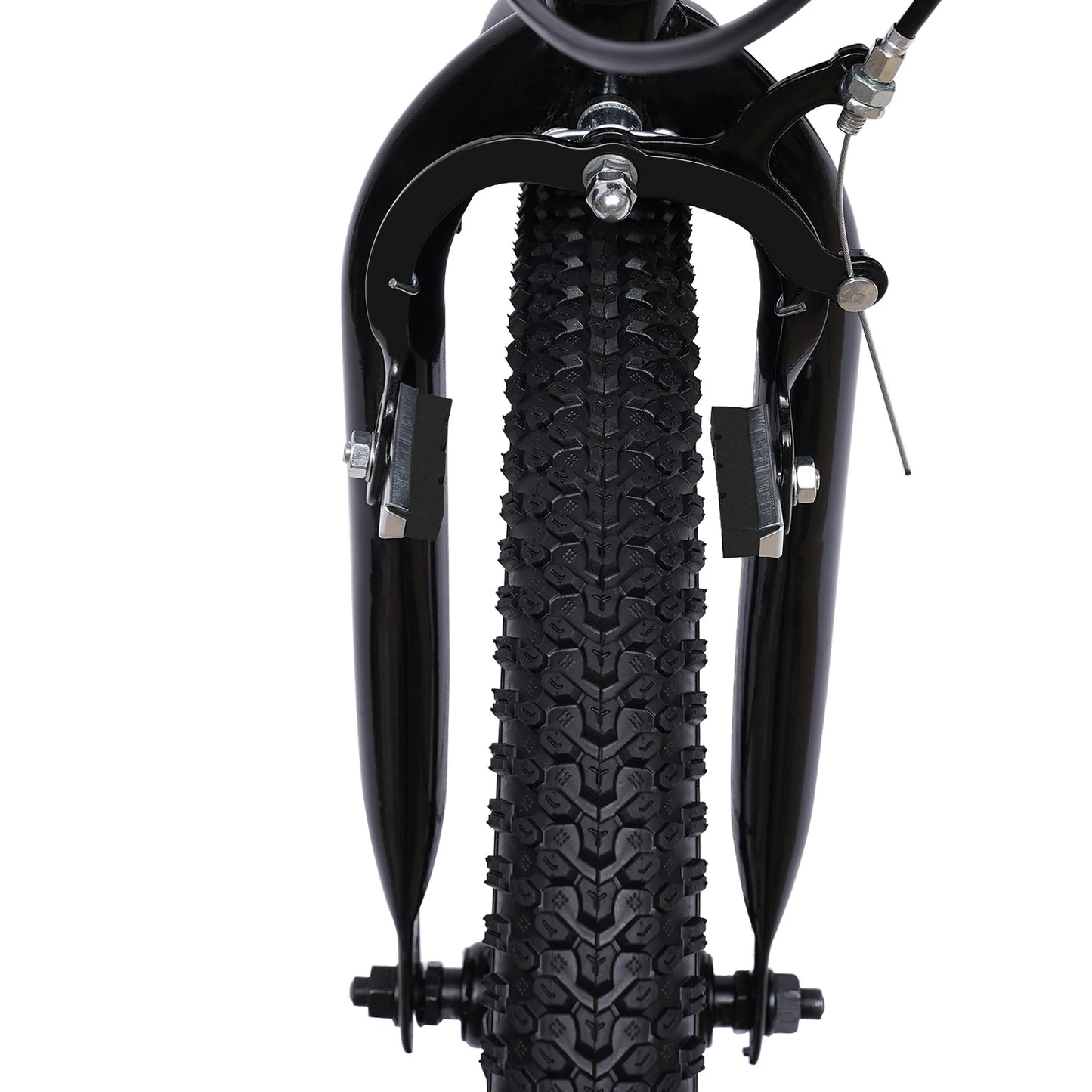 20 Inch Mountain Bike 7 Speed Gears, Adjustable Seat Kids' Bike with Mudguards Kettle Holder Kettle for Boys Girls 8-13 years