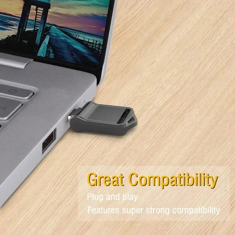 Xiaomi 2TB Flash Drive High Speed USB 1TB Type-C Interface Large Capacity Dual Purpose Flash Drive Mobile Phone Computer Disk