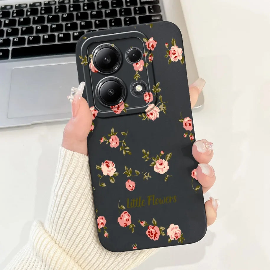 For Xiaomi Poco M6 Pro 4G Case 2024 Cute Rabbit Panda Shockproof Silicone Soft Matte Phone Cases For Xiomi Poco M6 Pro 4G Fundas