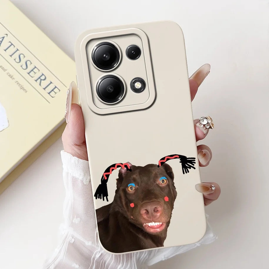 For Xiaomi Poco M6 Pro 4G Case 2024 Cute Rabbit Panda Shockproof Silicone Soft Matte Phone Cases For Xiomi Poco M6 Pro 4G Fundas