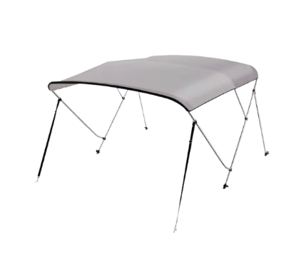 Bimini Top with 25mm Aluminum Tube and 600D Polyester Canvas-0