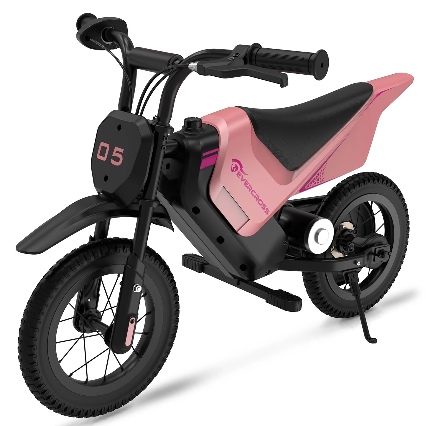 EVERCROSS PLUS Electric Dirt Bike for Kids, 150W, Adjustable Speed 8/16 km/h, Up to 10 km Range, 12-Inch Motocross for Kids 3-12