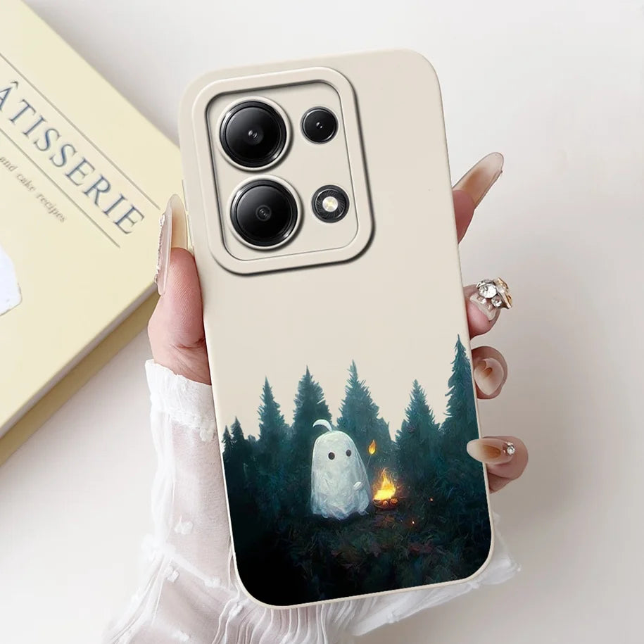 For Xiaomi Poco M6 Pro 4G Case 2024 Cute Rabbit Panda Shockproof Silicone Soft Matte Phone Cases For Xiomi Poco M6 Pro 4G Fundas