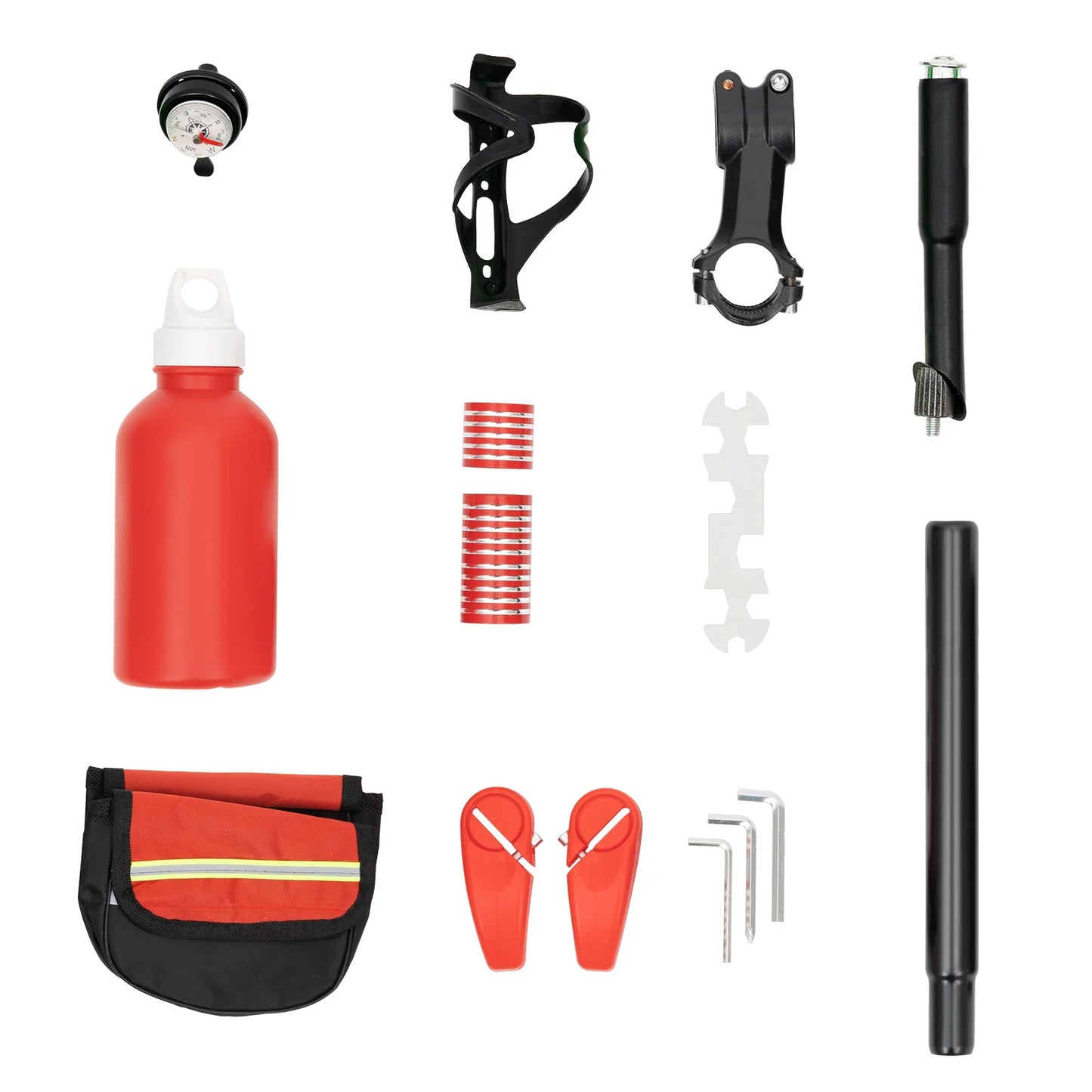 20 Inch Mountain Bike 7 Speed Gears, Adjustable Seat Kids' Bike with Mudguards Kettle Holder Kettle for Boys Girls 8-13 years