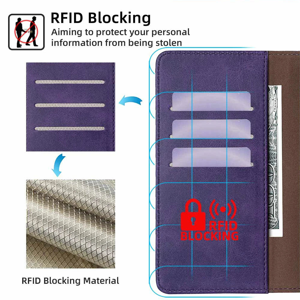 Funda Flip Leather Wallet Case For OPPO Find X2 X3 Pro find X3 X2 Neo X3 Lite Magnet Buckle Protect Cover Case RFID Blocking