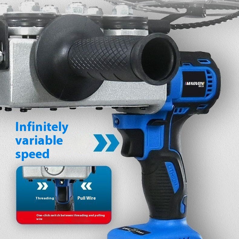 Lithium Battery Brushless Charging Threader