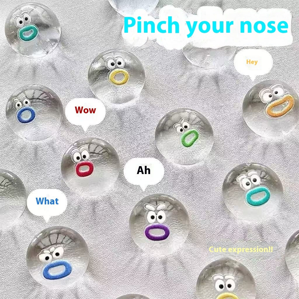 Dopamine Rainbow Kitten Cheese Squeezing Toy Silicone Slow Rebound Decompression