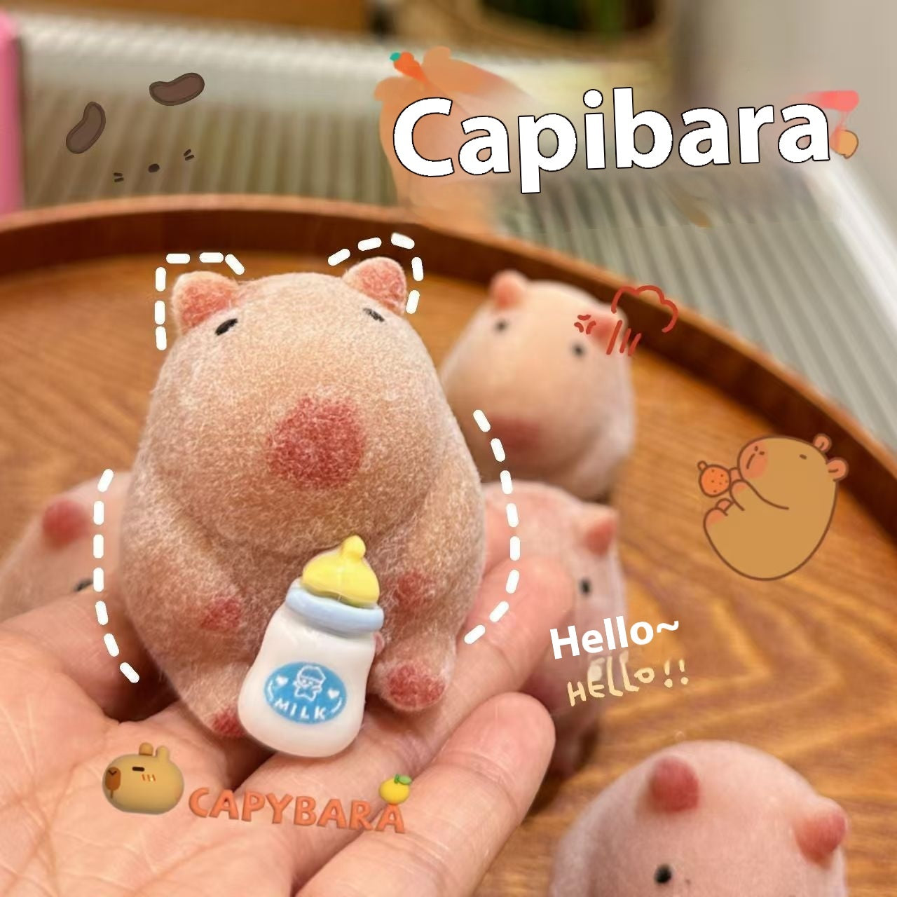 Dopamine Rainbow Kitten Cheese Squeezing Toy Silicone Slow Rebound Decompression