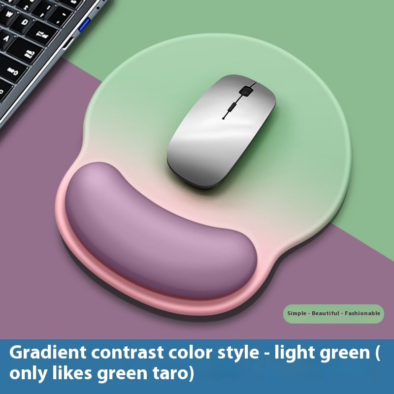 Gradient Girl Wristband Silicone Mouse Mat
