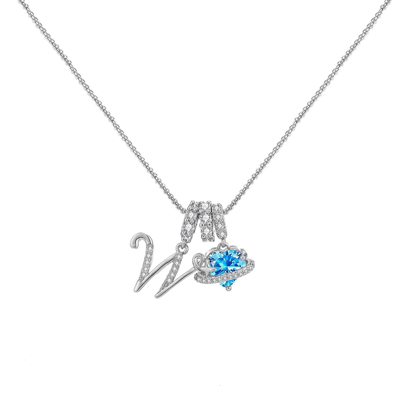 Dopamine 26 English Letter Necklace Copper