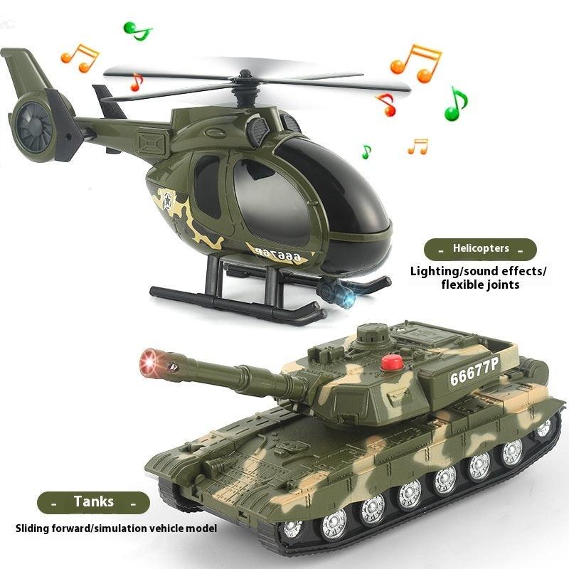 Oversized Military Vehicle Children's Toy Vehicle Tank Transport Vehicle Engineering Vehicle