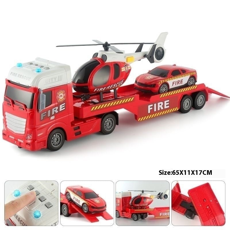 Oversized Military Vehicle Children's Toy Vehicle Tank Transport Vehicle Engineering Vehicle