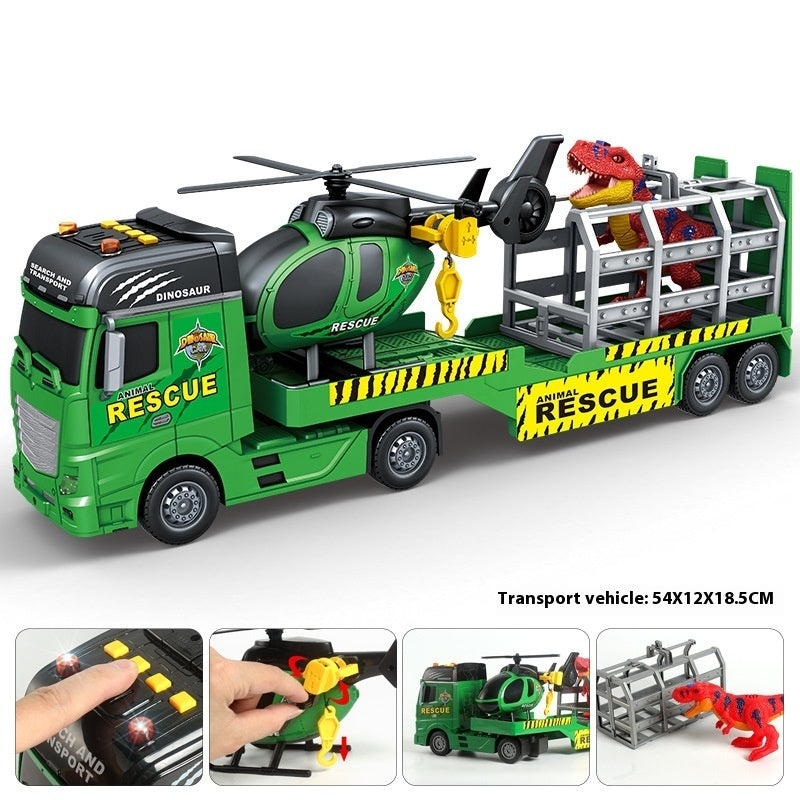 Oversized Military Vehicle Children's Toy Vehicle Tank Transport Vehicle Engineering Vehicle