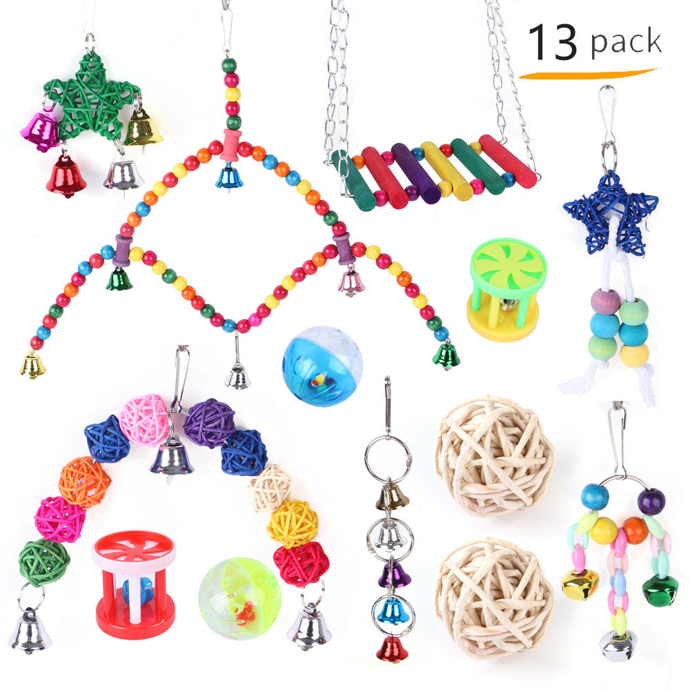 Fashion Personalized New Pet Birds Toys Suit