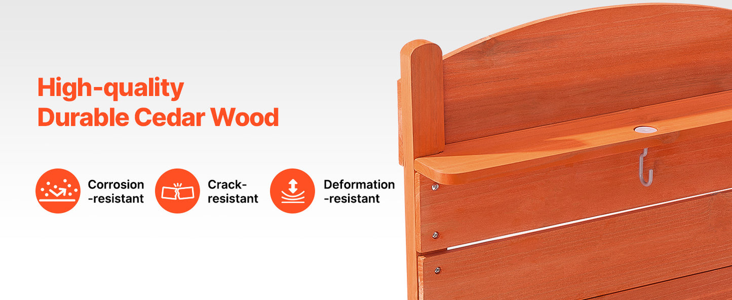 SucceBuy Wooden Mud Kitchen Playset with Stove Sink & Faucet Kids Pretend Play Kitchen Set for Children Girls Birthday Gifts